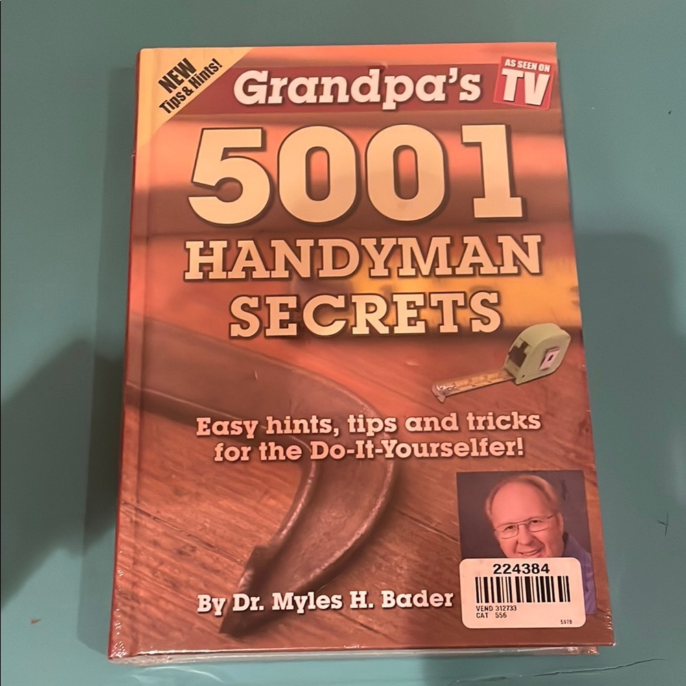 NWT Grandpa's 5001 Handyman Secrets Book